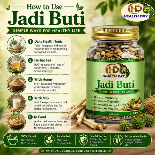 Health Dry Jadi Buti 250gm