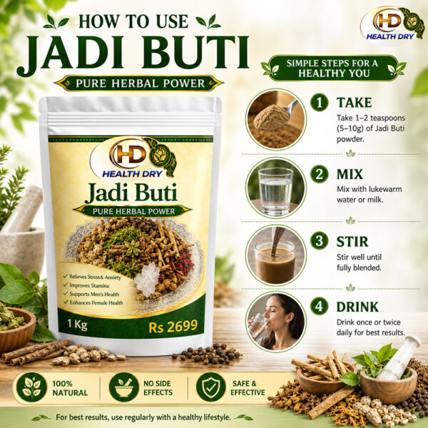 Health Dry Jadi Buti 1kg