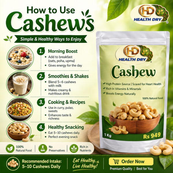 Health Dry Cashew 1kg